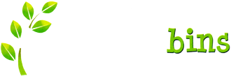 Green Away Bins Logo White Text